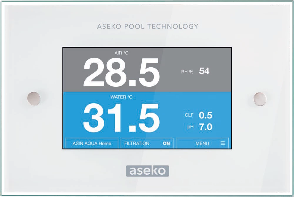 ASIN AQUA HOME PRO OXY Klórmentes Medencekezelő és Adagolórendszer