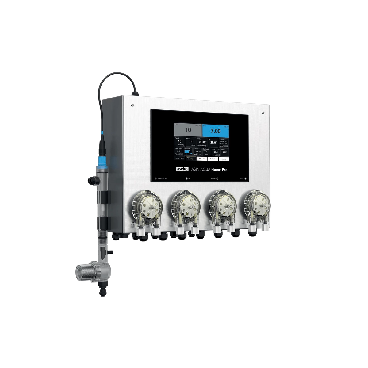 ASIN AQUA HOME PRO OXY Klórmentes Medencekezelő és Adagolórendszer