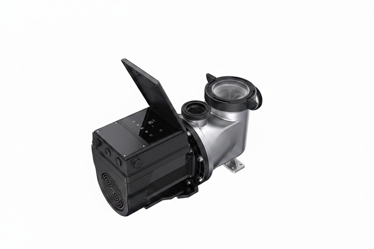 Pool pump without badge