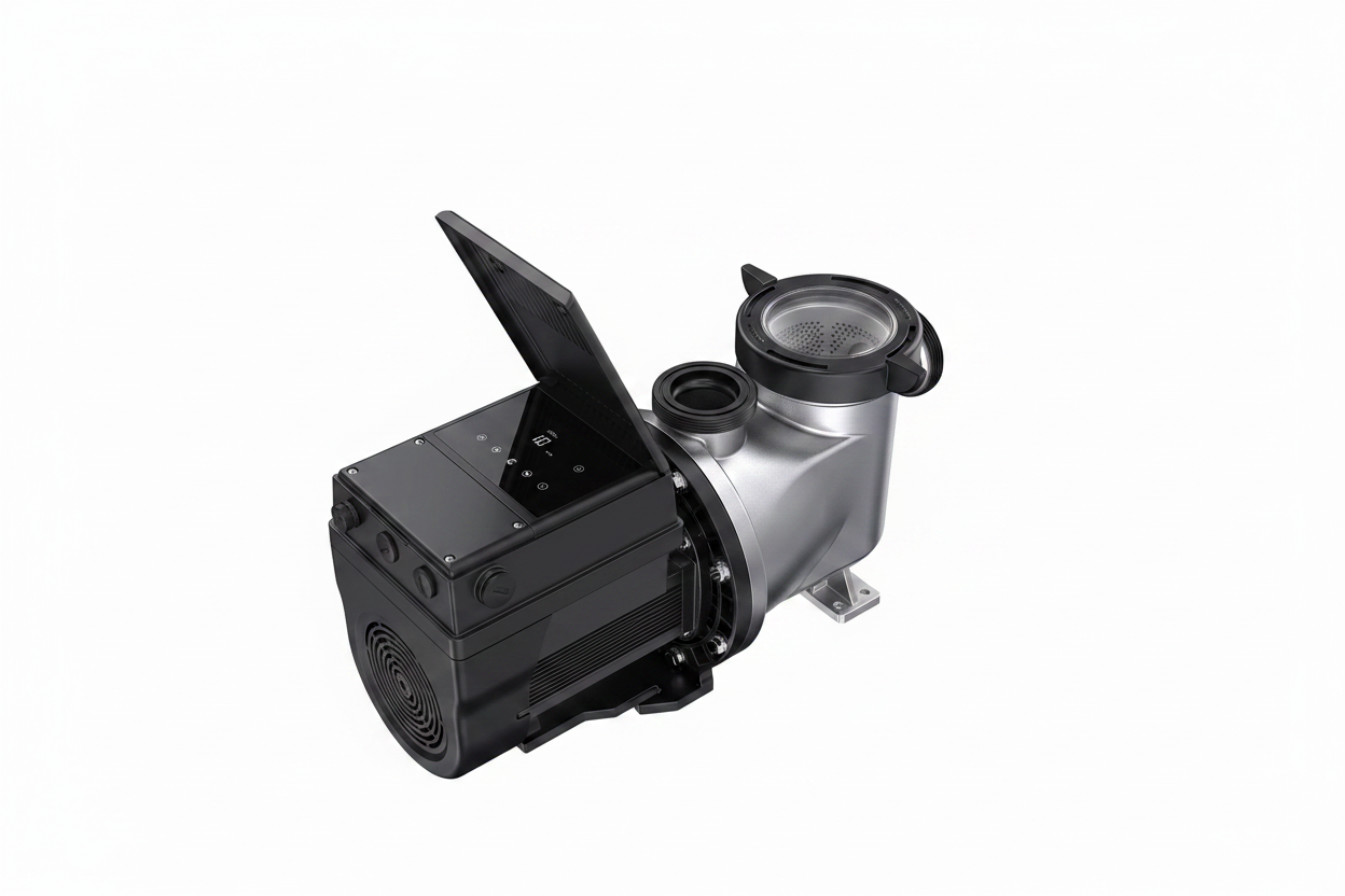 Pool pump without badge