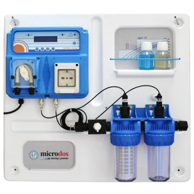 Microdos Dual Panel-sósvizes medencékhez