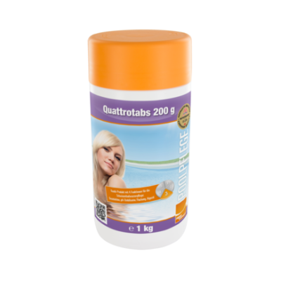 Aquacorrect multifunkciós tabletta 200 organikus 1kg