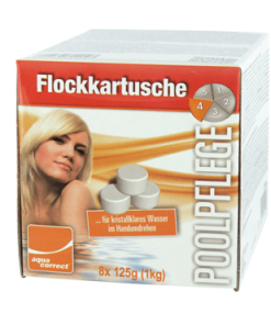 Aquacorrect Pelyhesítő zsák 8 x 125g (1Kg)