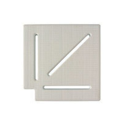 Polikarbonát túlfolyó rács 8 tulfolyo sarokelem II