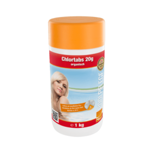 Aquacorrect Klórtabletta 20 organikus 1kg 20gr/tabletta