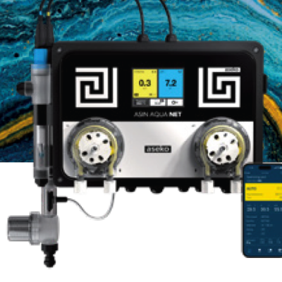 ASIN Aqua NET pH REDOX automata medencevíz kezelő berendezés